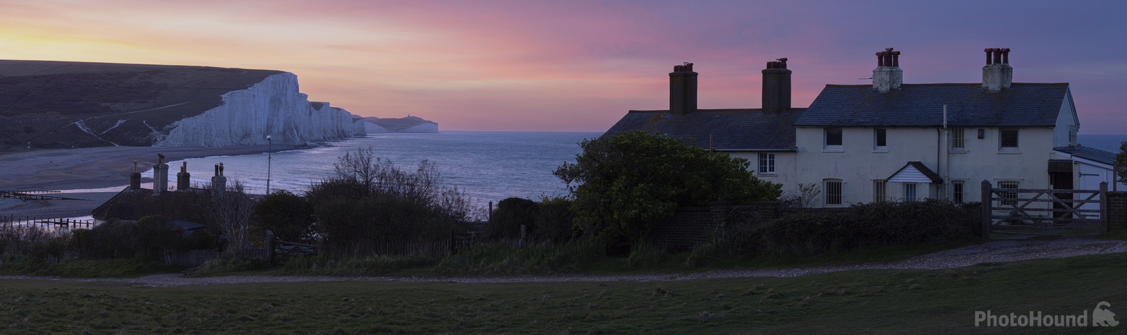 Image of Coastguard Cottages & Seven Sisters by Pete McNair
