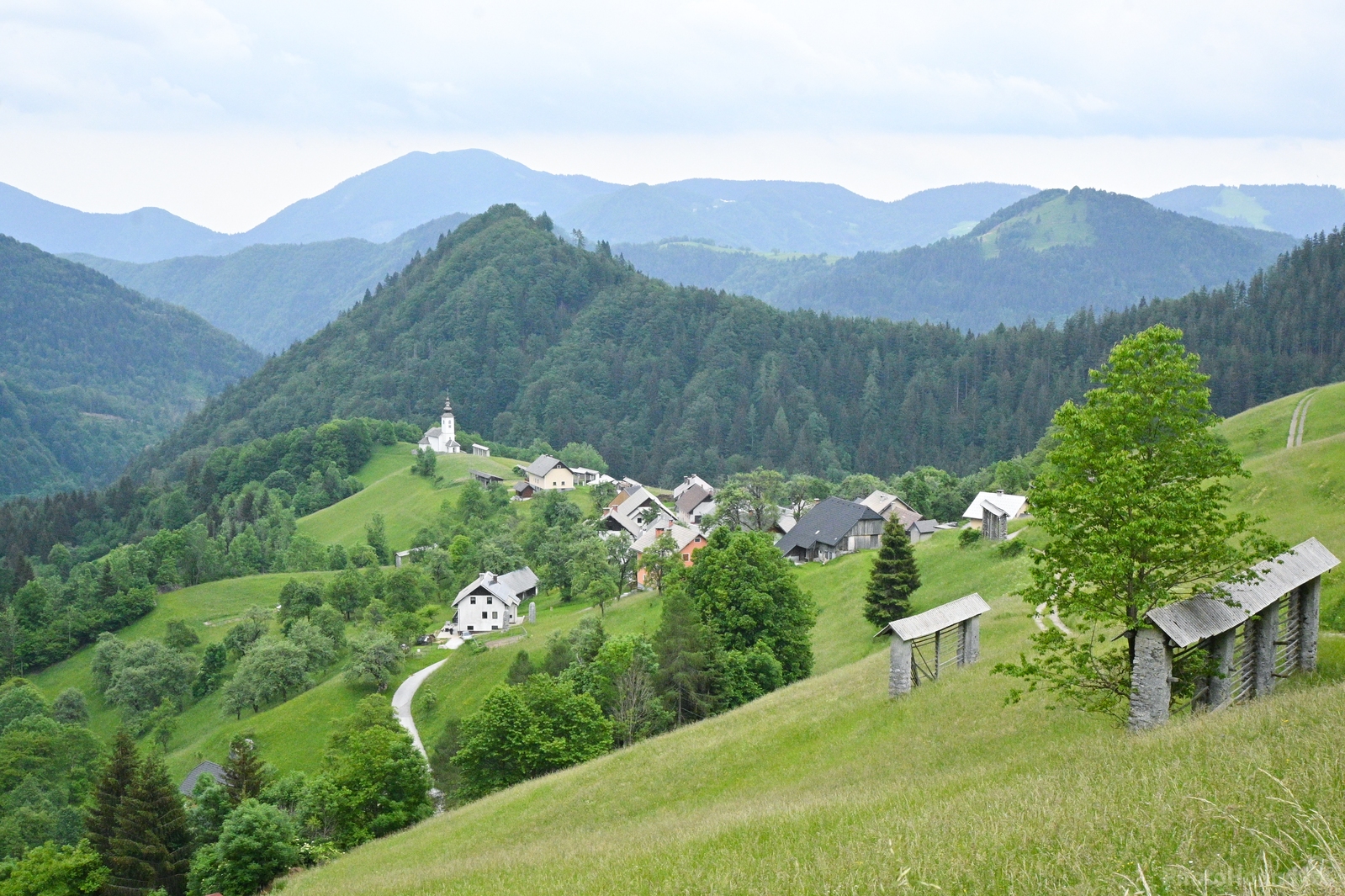 Image of Spodnje Danje - Village View by Aleš Čerin
