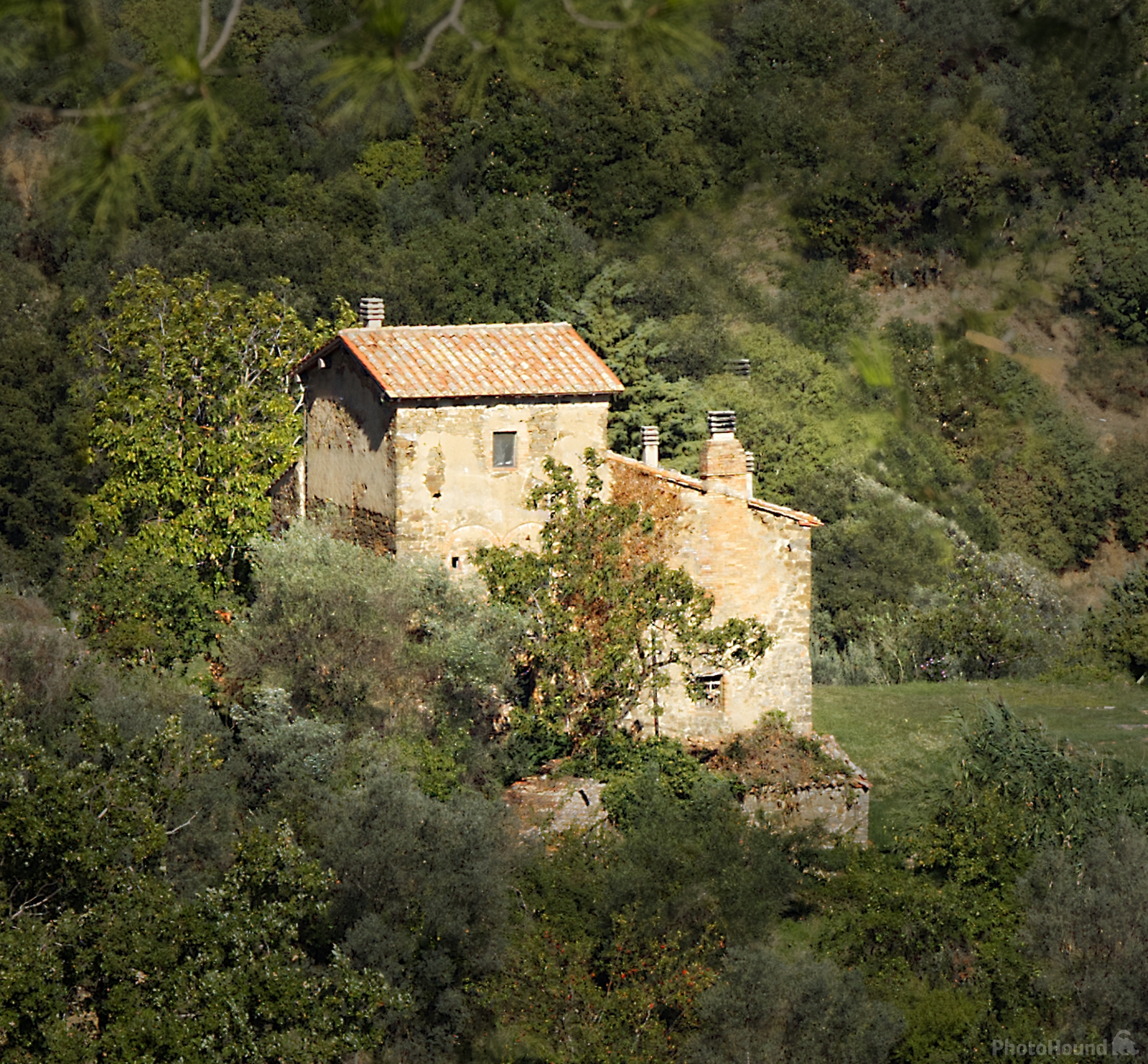 Image of Montalcino from Osservanza Convent by Alexandra Sharrock