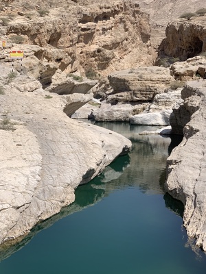 photo spots in Oman - Wadi Bani Khalid