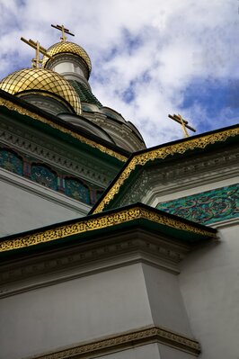 images of Bulgaria - Exterior of The  Russian Church,  Руска църква