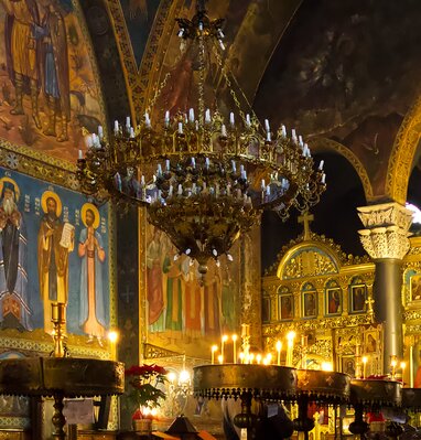 pictures of Bulgaria - Sveta Nedelya Church (interior)