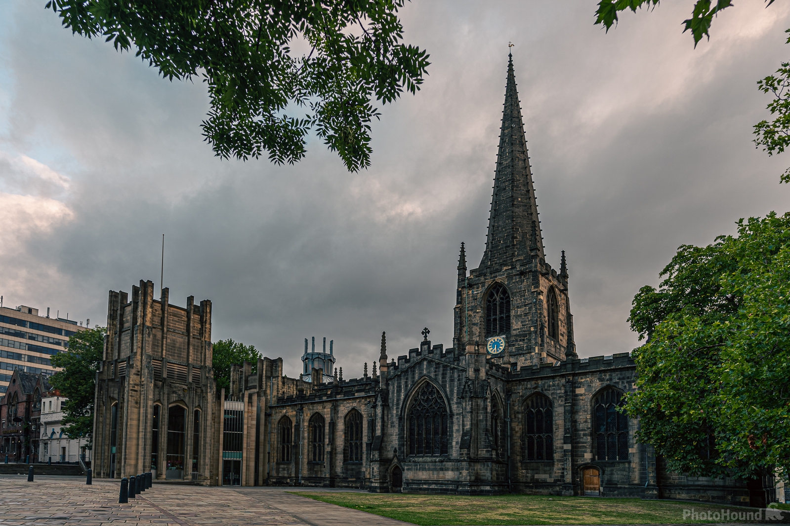 Image of Sheffield Cathedral by James Billings.