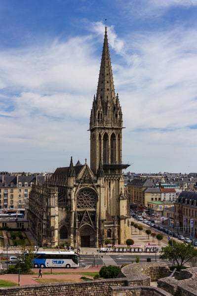 Taken on the walk down the hill from the ruins of the chateau in Caen