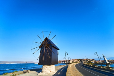 photo spots in Bulgaria - The Windmill, Nessebar