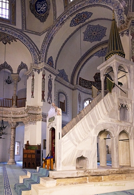 Interior of Little Hagia Sophia Istanbul