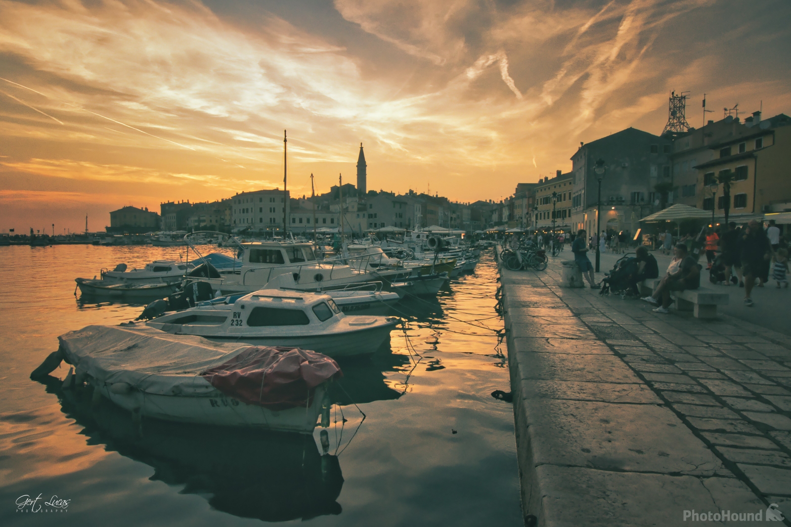 Image of Rovinj Harbour View by Gert Lucas