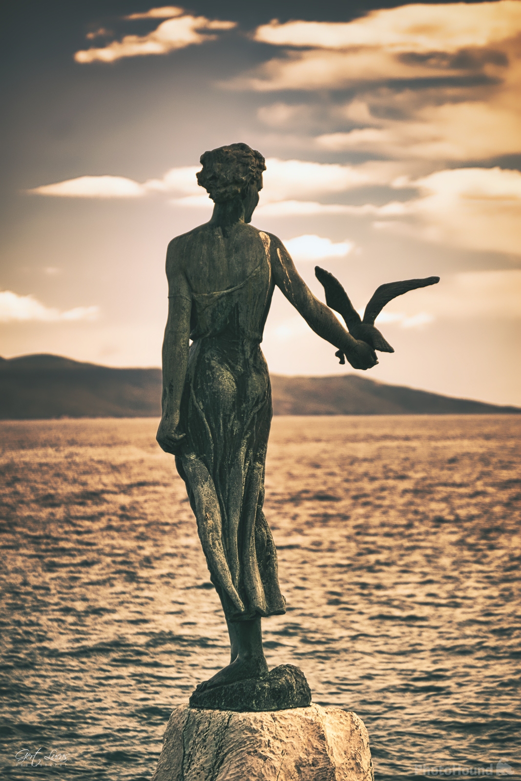 Image of Maiden with the Seagull by Gert Lucas