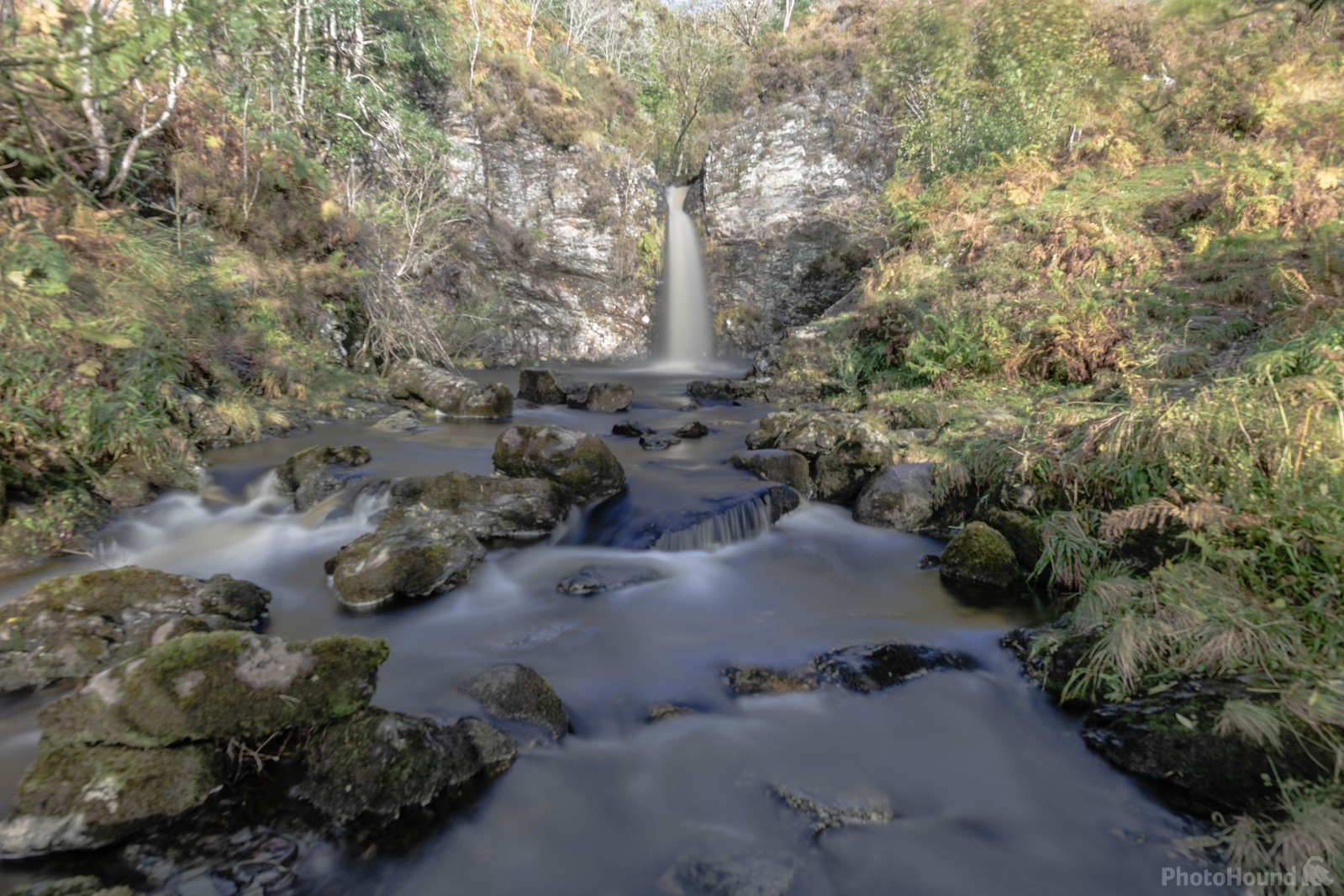 Image of Grey Mate’s Tail waterfall. by michael bennett
