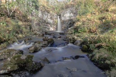 Newton Stewart photography spots - Grey Mate’s Tail waterfall.
