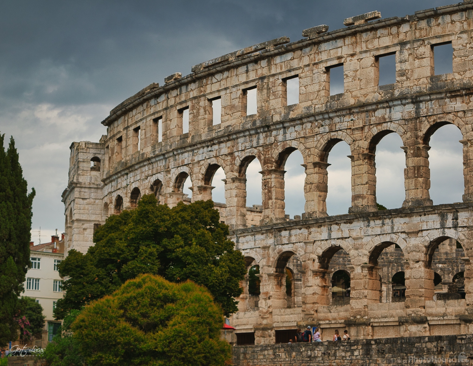 Image of Pula Arena  by Gert Lucas