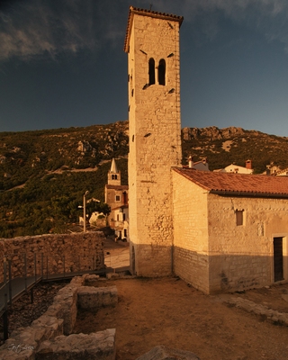pictures of Istria - Plomin Town