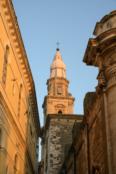 Cattedrale Maria Santissima della Madia - The Cathedral in Monopoli. Belltower