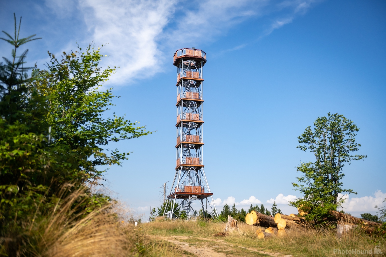 Image of Feistův kopec lookout tower by VOJTa Herout