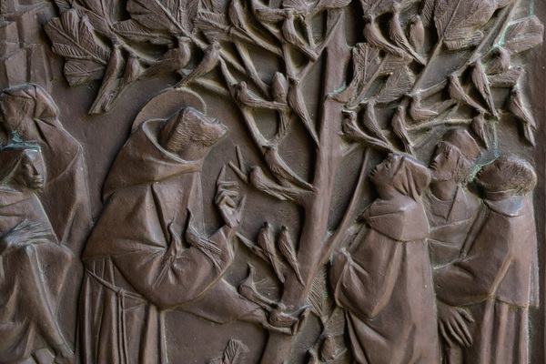 Chiesa di San Francesco d'Assisi - main door detail