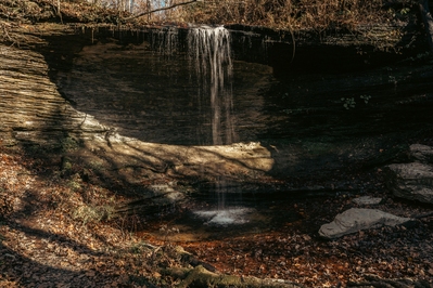 Lewis County instagram spots - Fall Hollow Falls