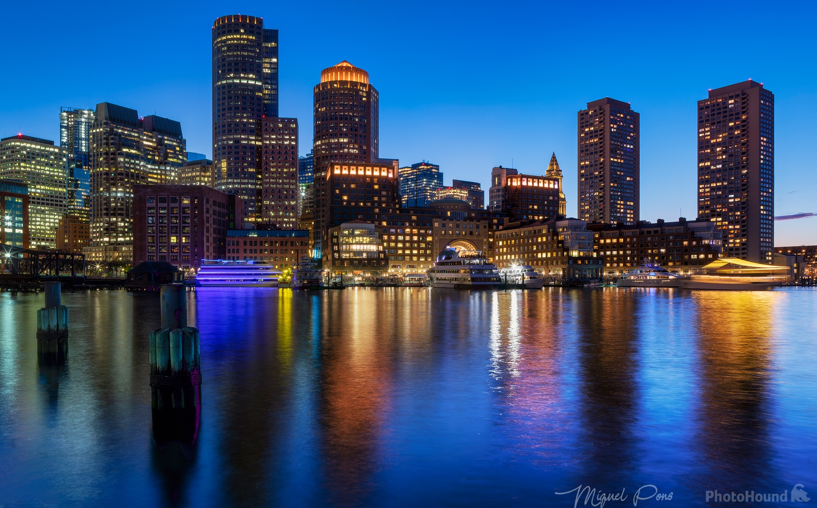 Image of Boston Skyline from Fan Pier Park by Miquel Pons Bassas