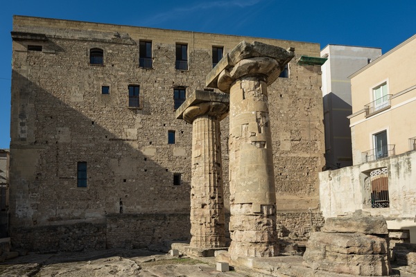 Doric columns in Taranto