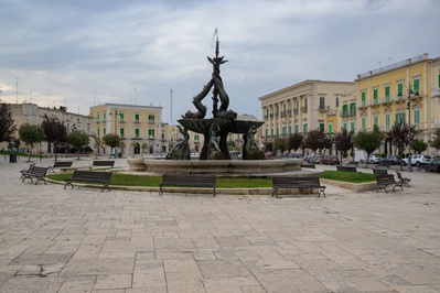 Fountain Of Tritons in Giovinazzo