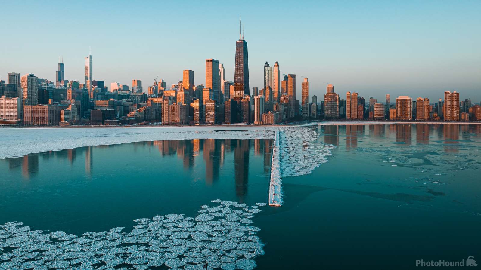 Image of Chicago Skyline from North Avenue Beach by Jaime Escalera