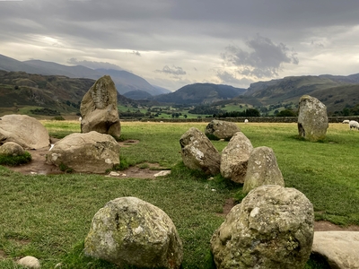 The stone circle purpose is unclear, but it is thought to be either, religious. pagan or a meeting point for local landowners to barter. Most likely all three.