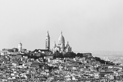 Montmartre, from the Eiffel Tower