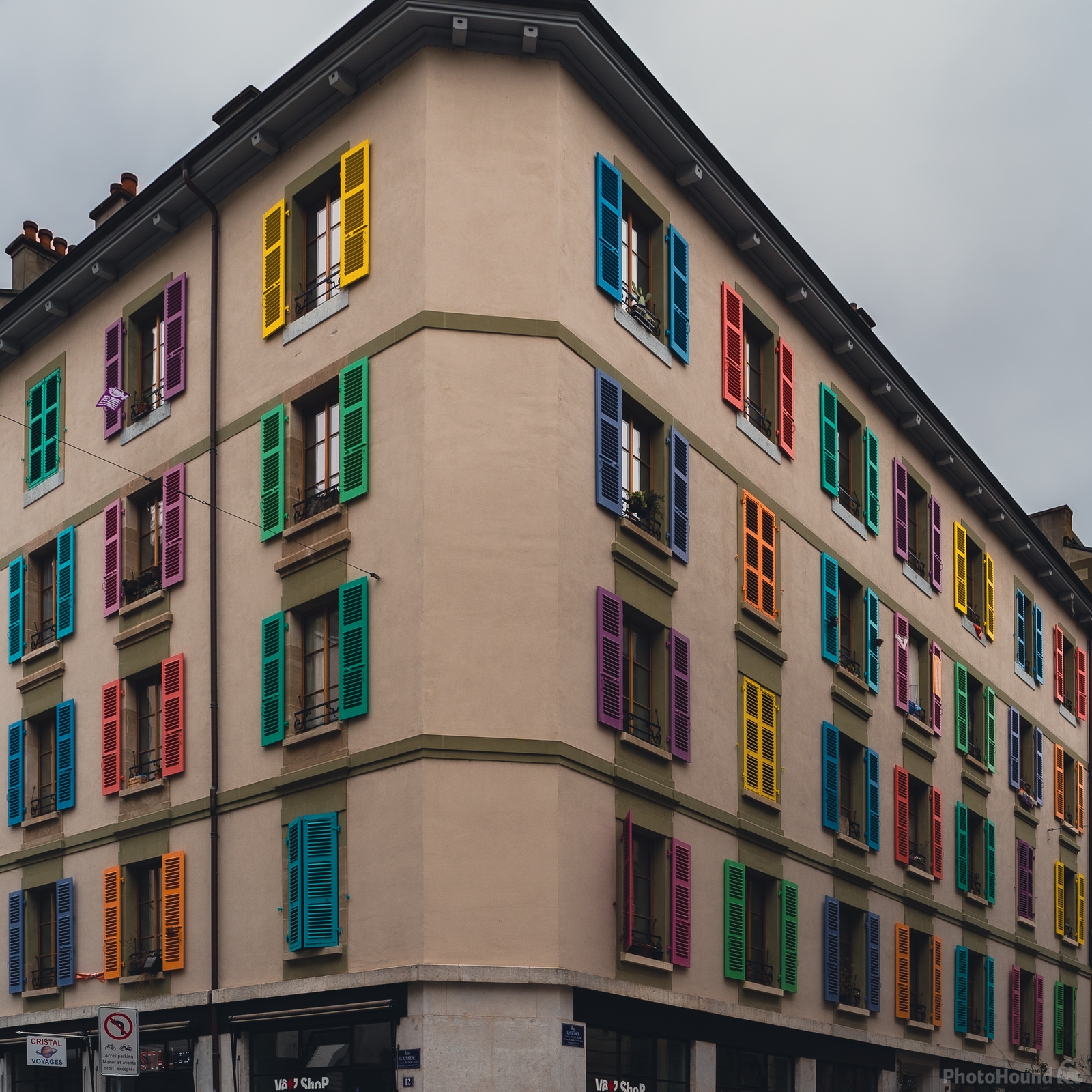 Image of Coloured Shutters by James Billings.