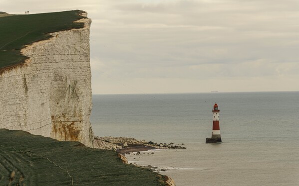 Beachy Head lighthouse.