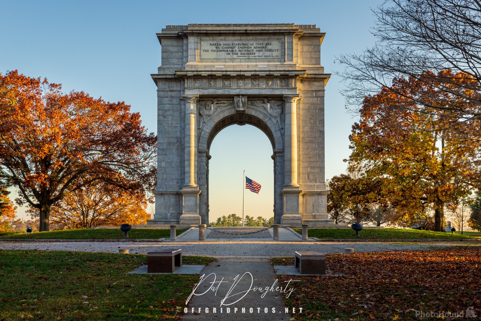 Image of National Memorial Arch, Valley Forge National Historic Park by Patrick Dougherty