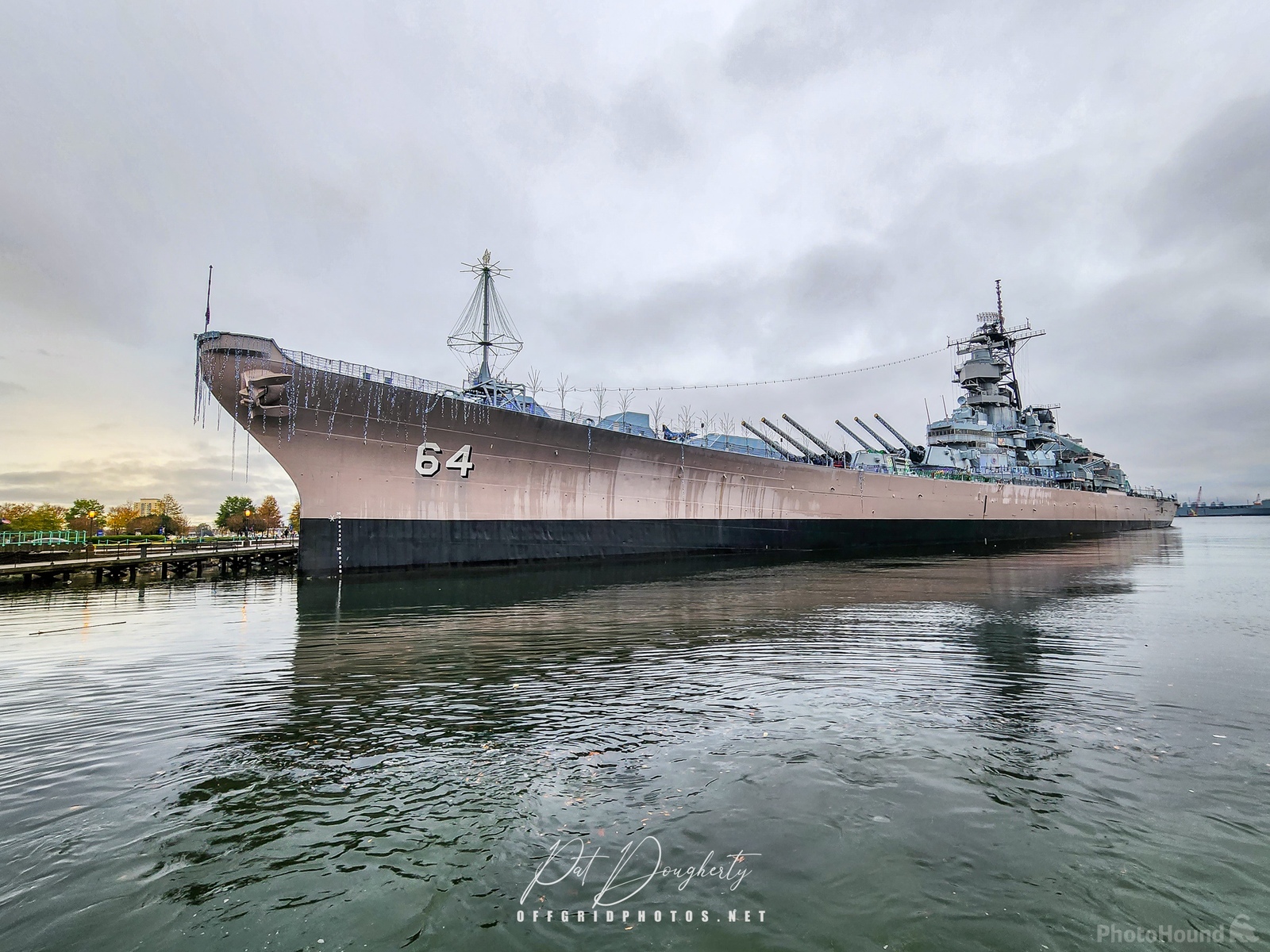 Image of BB-64 USS Wisconsin by Patrick Dougherty