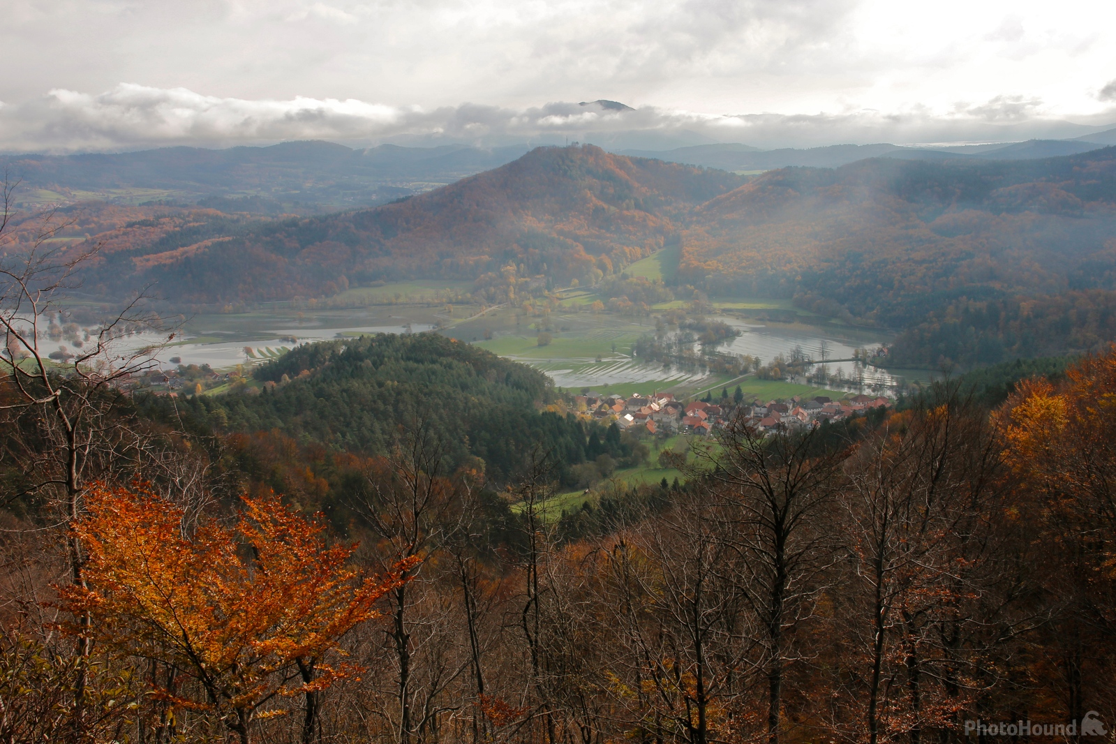 Image of Planinsko Polje (Planina Plains) Viewpoint by Jules Renahan