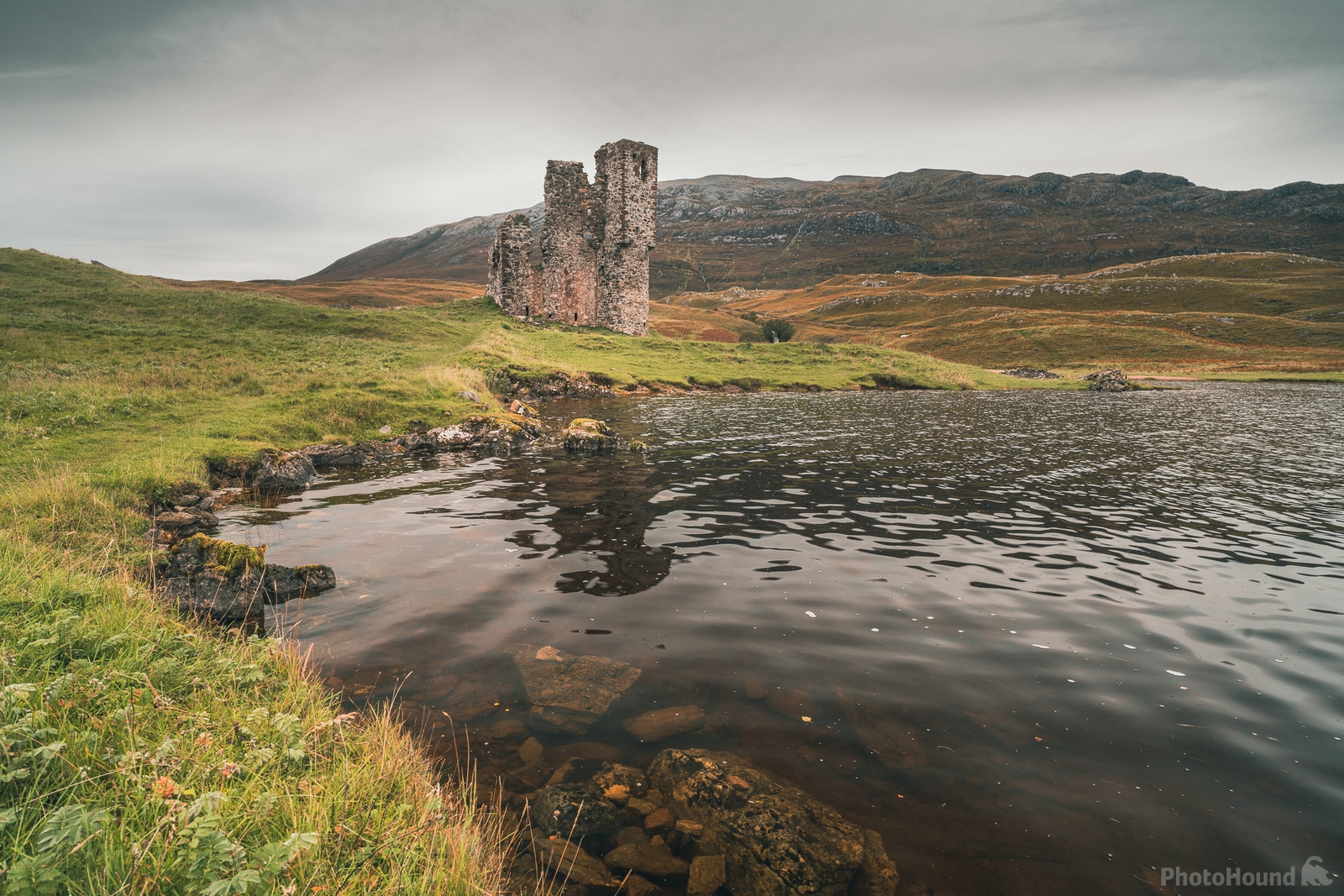 Image of Ardvreck Castle by James Billings.