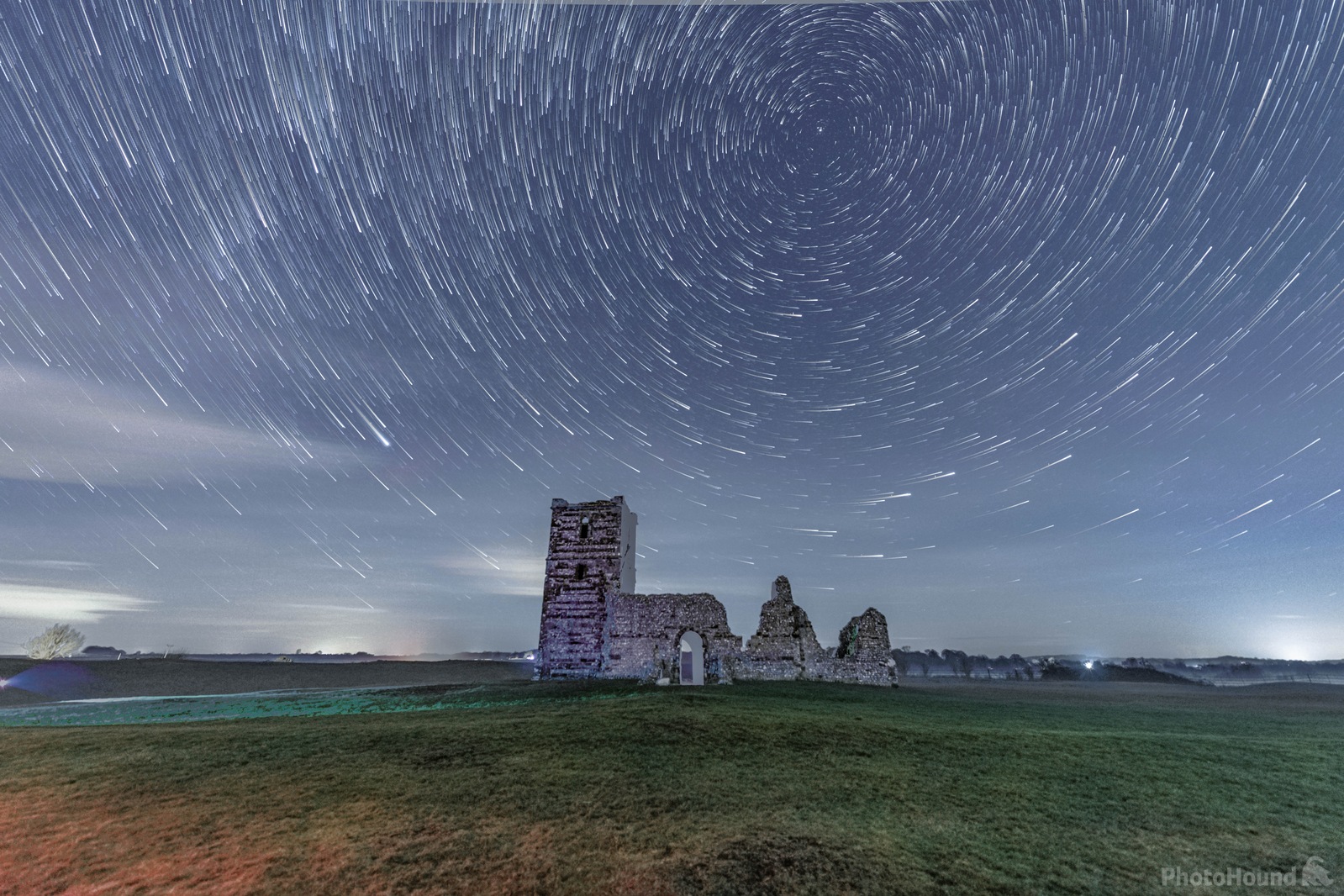 Image of Knowlton Church & Earthworks by michael bennett