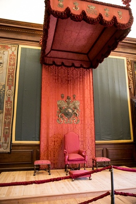 The throne room in King William's apartments