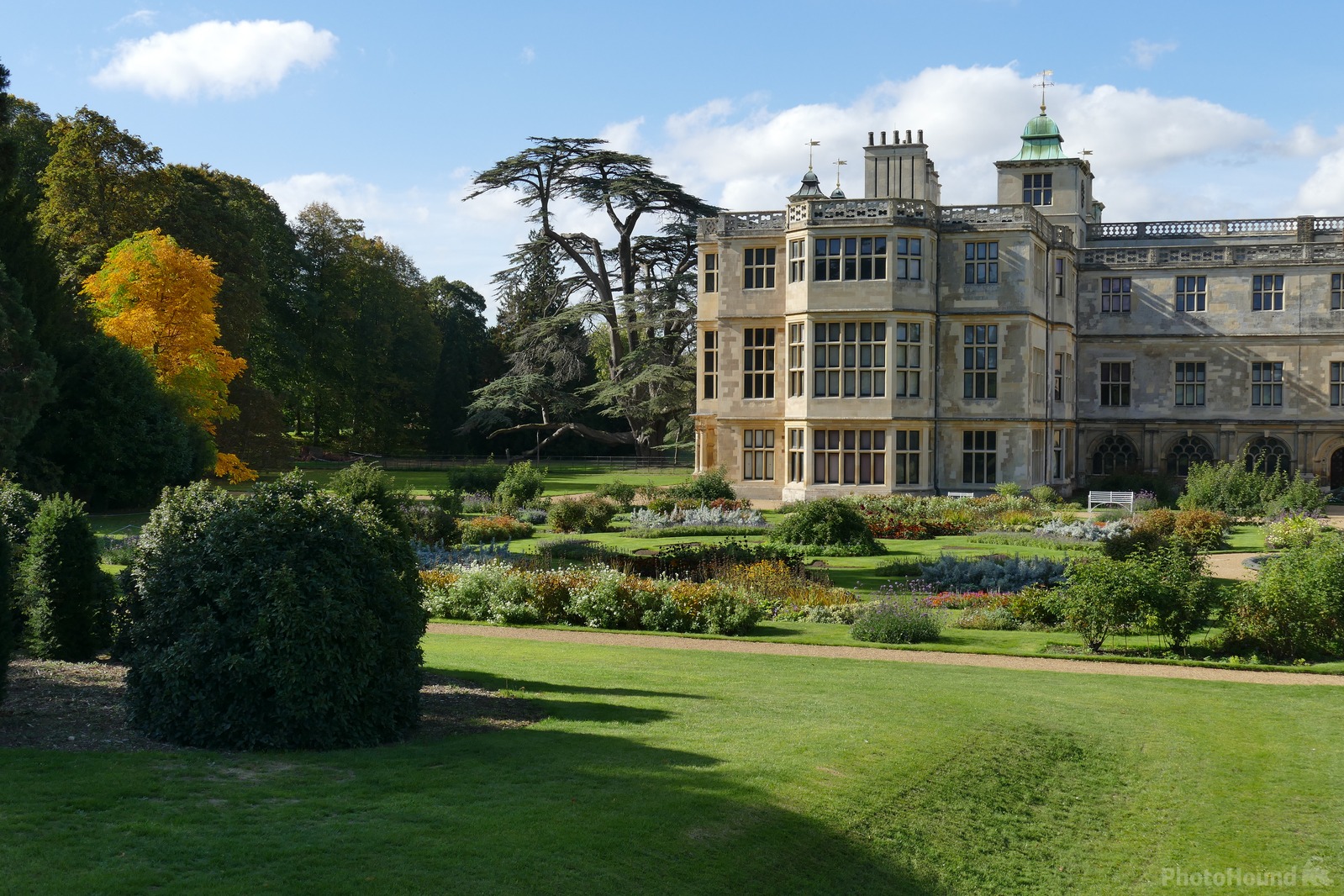 Image of Audley End house and garden by Harold Neale