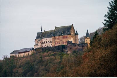 Image of Vianden Castle Viewpoint - Vianden Castle Viewpoint