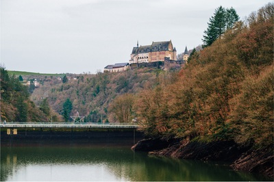 Vianden instagram spots - Vianden Castle Viewpoint