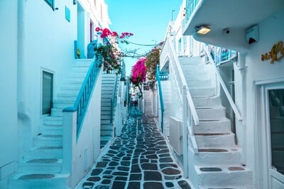 Greece photography spots - Mykonos Old Town