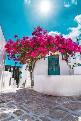 Greece instagram spots - Lefkes village Paros