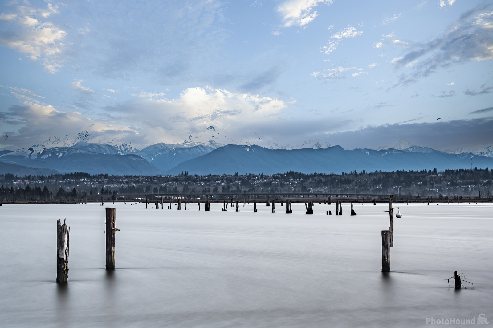 Image of Mouth of the Snohomish River by Arnie Lund