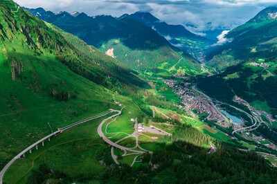 images of Switzerland - Gotthard Pass Views