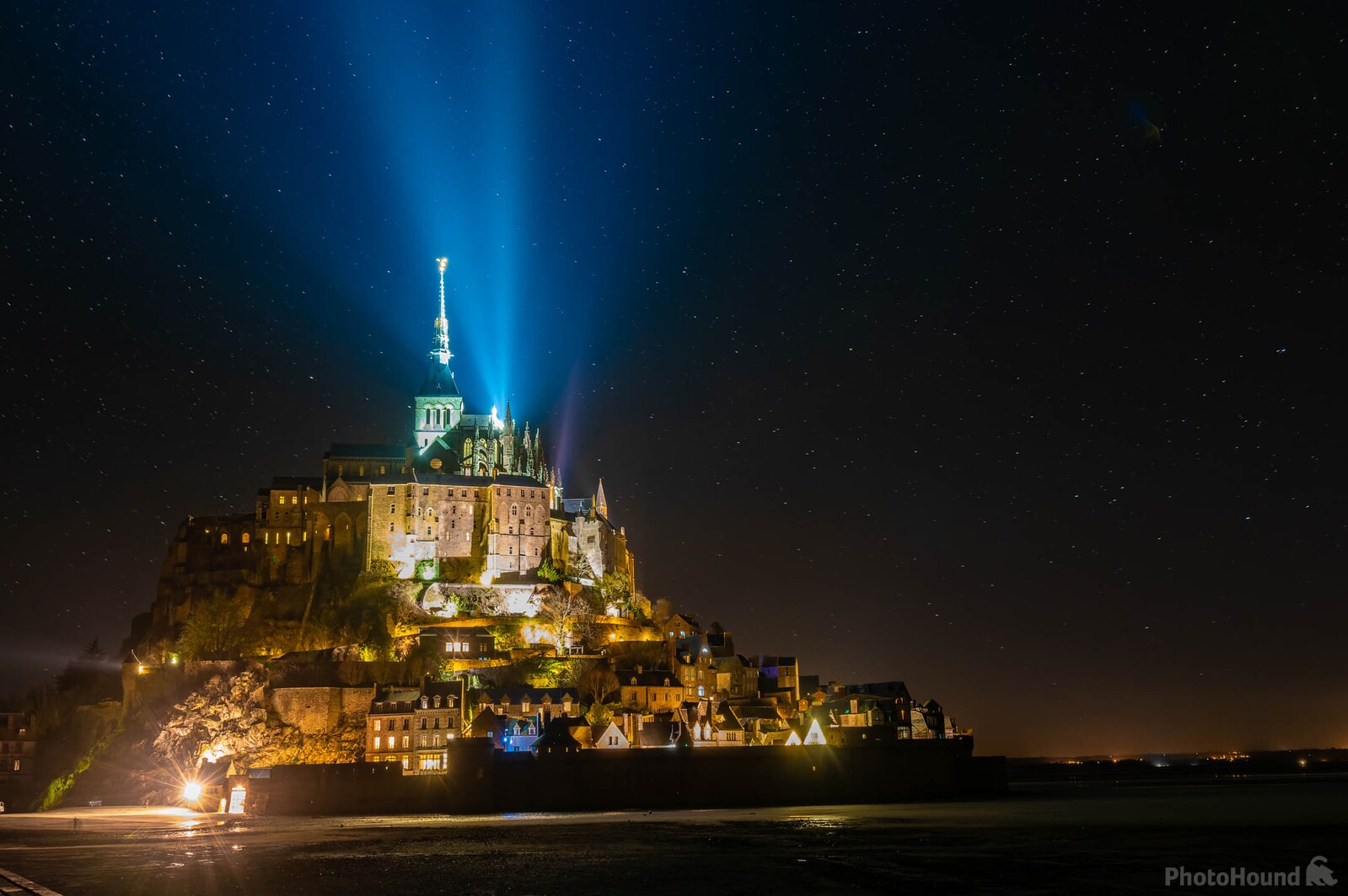 Image of Mont Saint-Michel from the Causeway  by Szabolcs Gulacsi