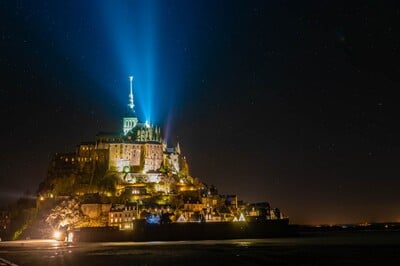 Mont Saint-Michel from the Causeway 