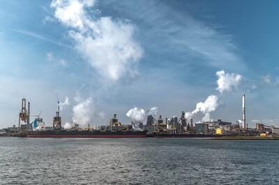 photo spots in Noord Holland - IJmuiden industry view