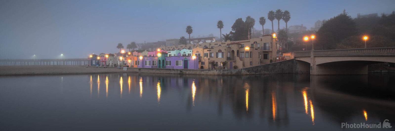 Image of Colourful Condos, Capitola Beach by Doug Hoover