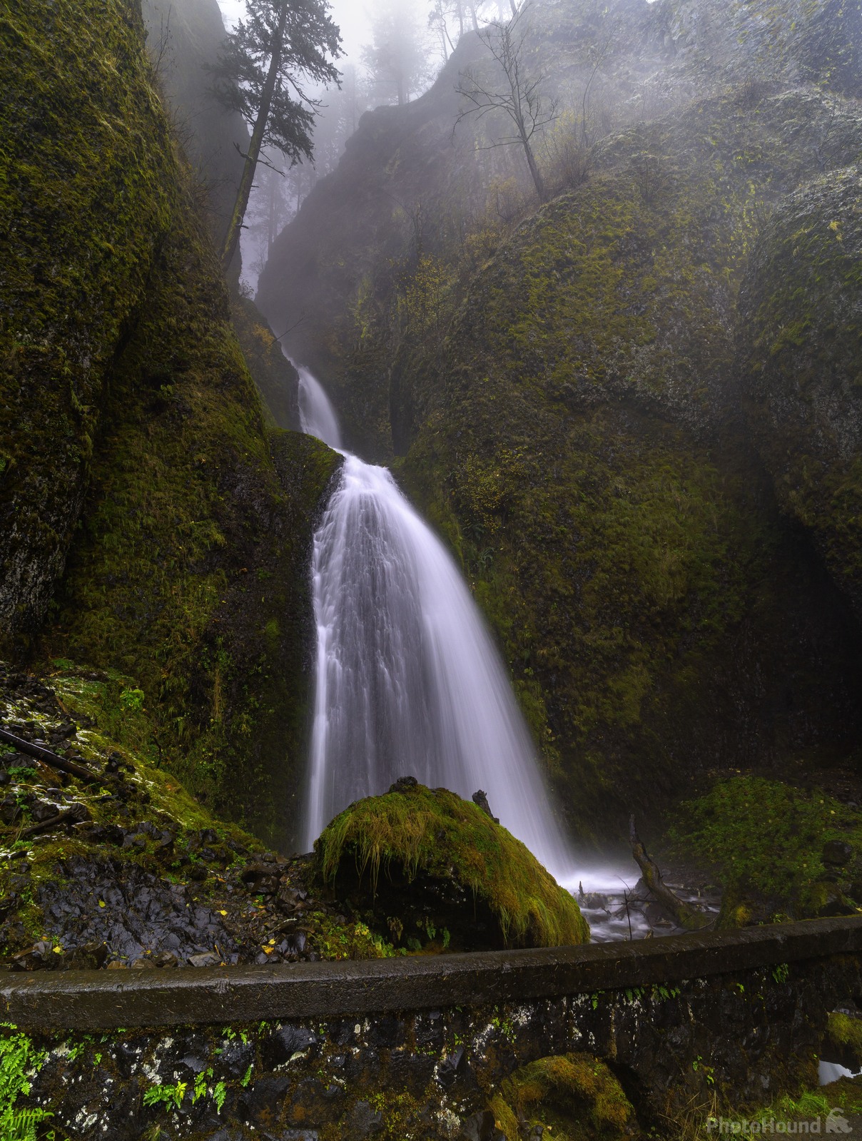Image of Wahkeena Falls - Upper Viewpoint by Dave Fredrickson