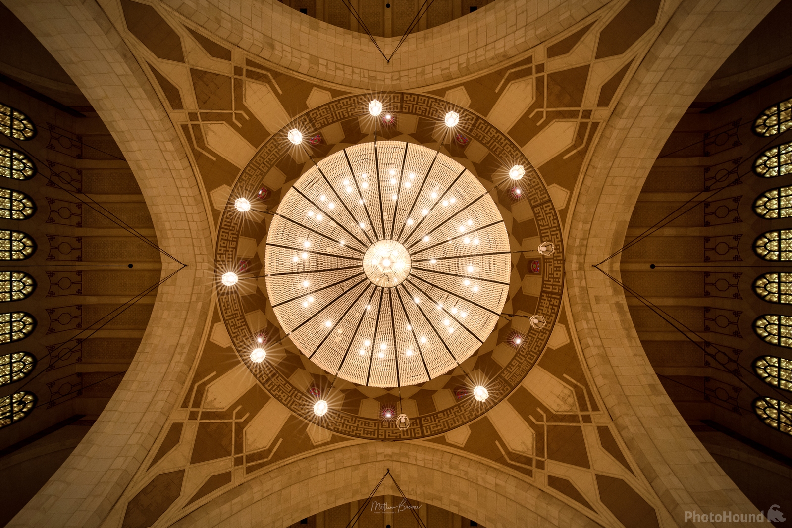 Image of Al Fateh Grand Mosque - Interior by Mathew Browne