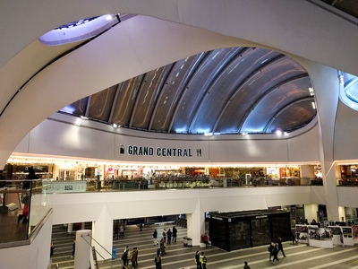 Interior of Grand Central at the end of 2017
