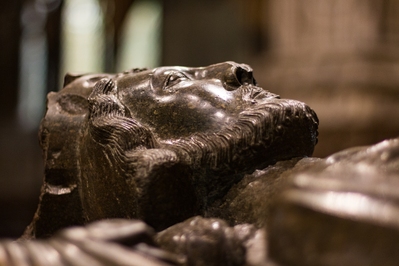 King John, who is buried at the Cathedral