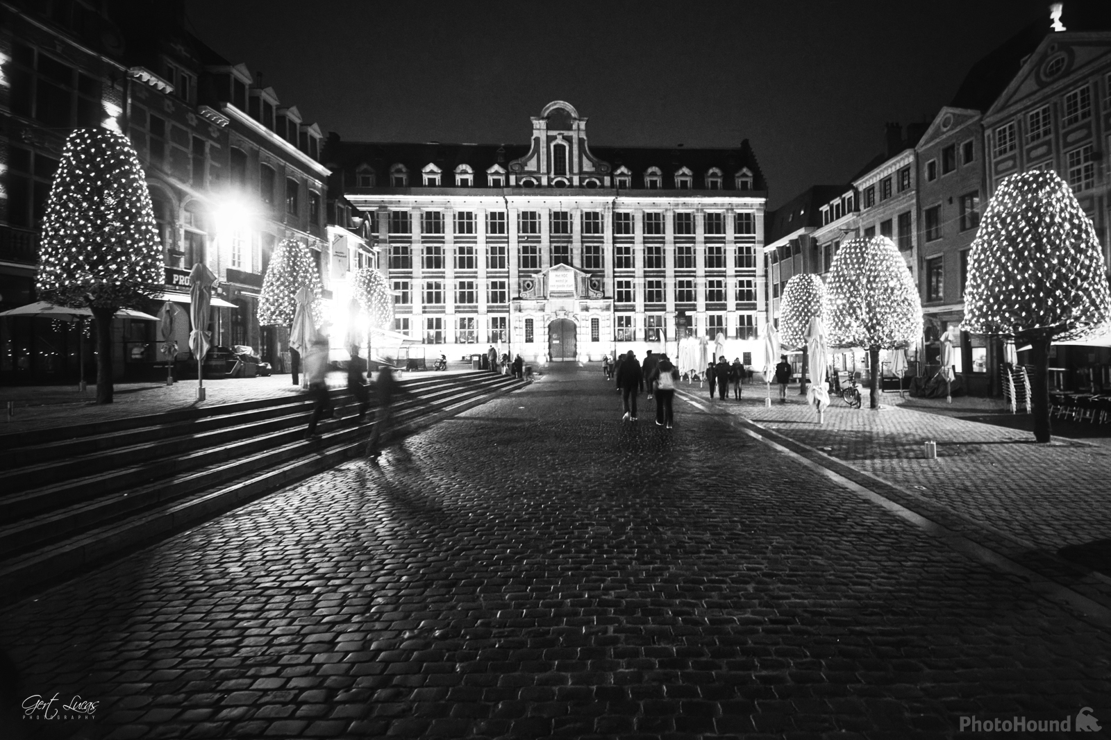 Image of Leuven Oude Markt by Gert Lucas